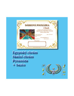 e-Dárkový poukaz 2 hod. celý areál