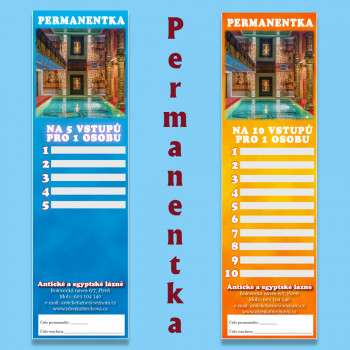 Permanentka do bazénu