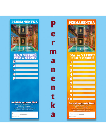 Permanentka do bazénu