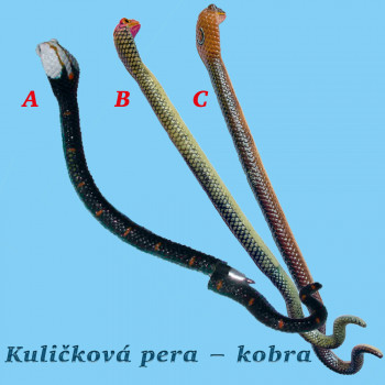 Kuličková pera - kobra