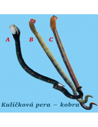 Kuličková pera - kobra