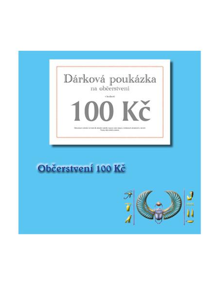 e-Občerstvení 100 Kč