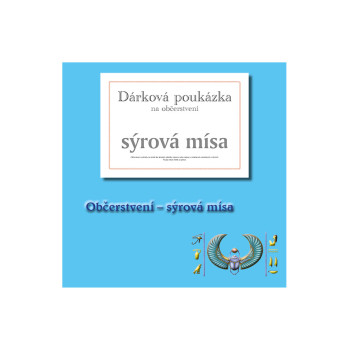 e-Občerstvení sýrová mísa